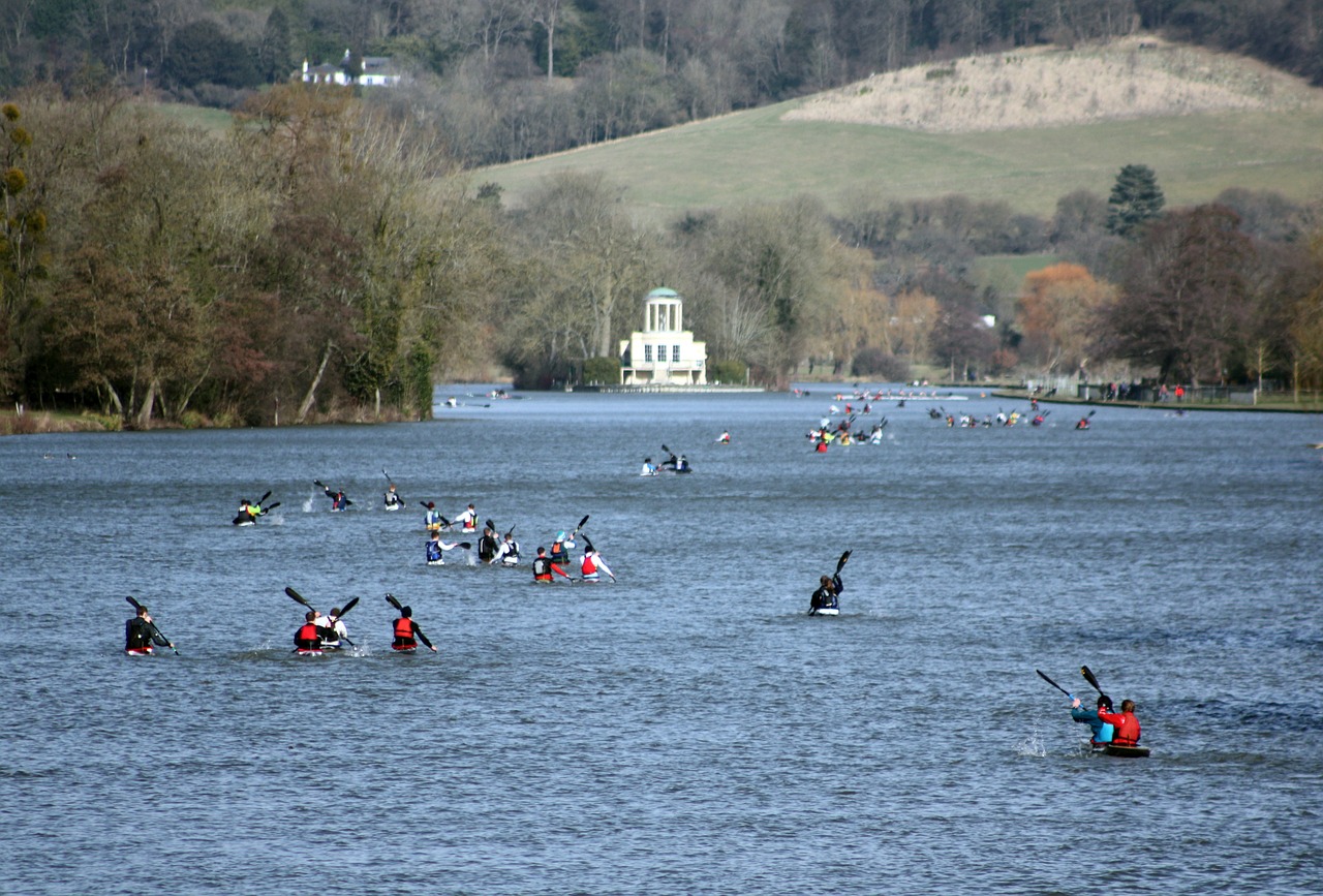 kayak river thames canoe free photo