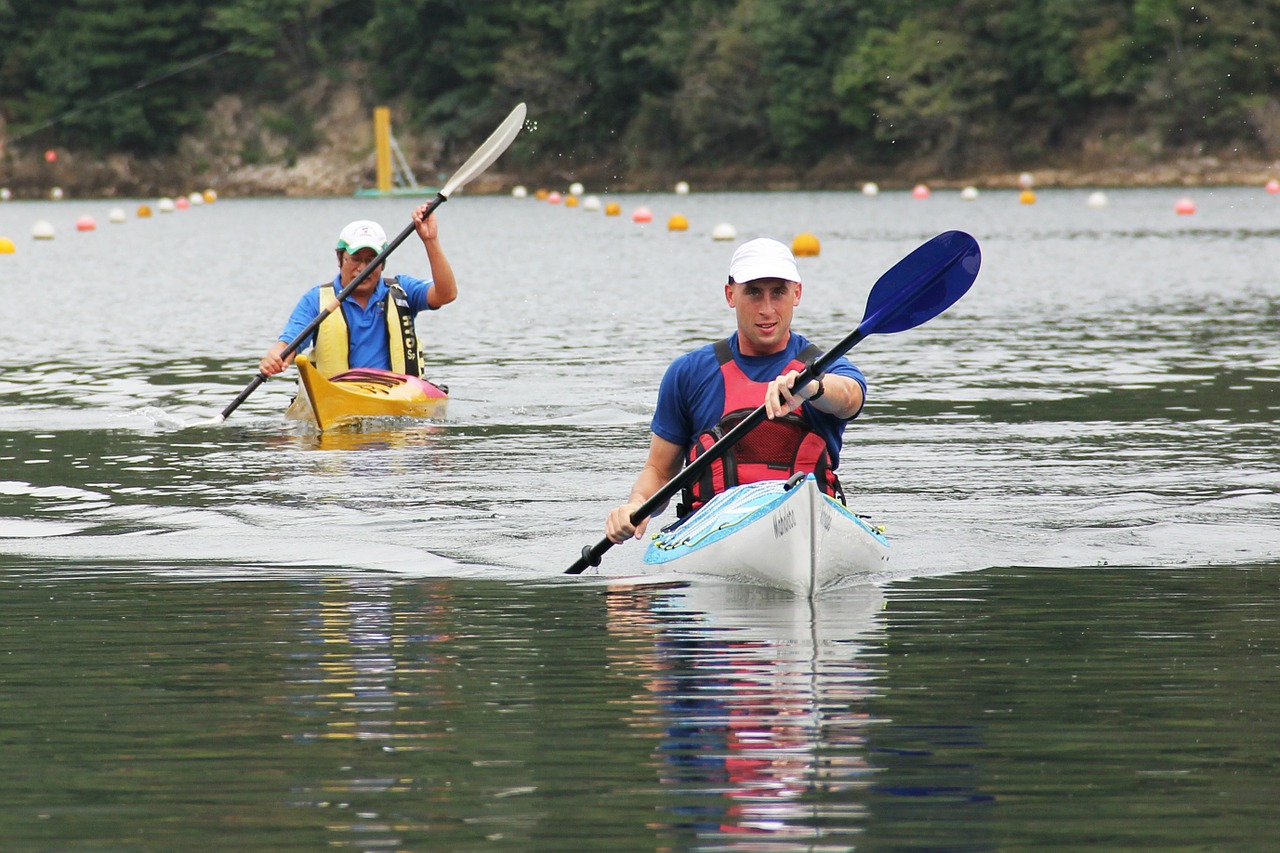 kayaking kayaker sport free photo