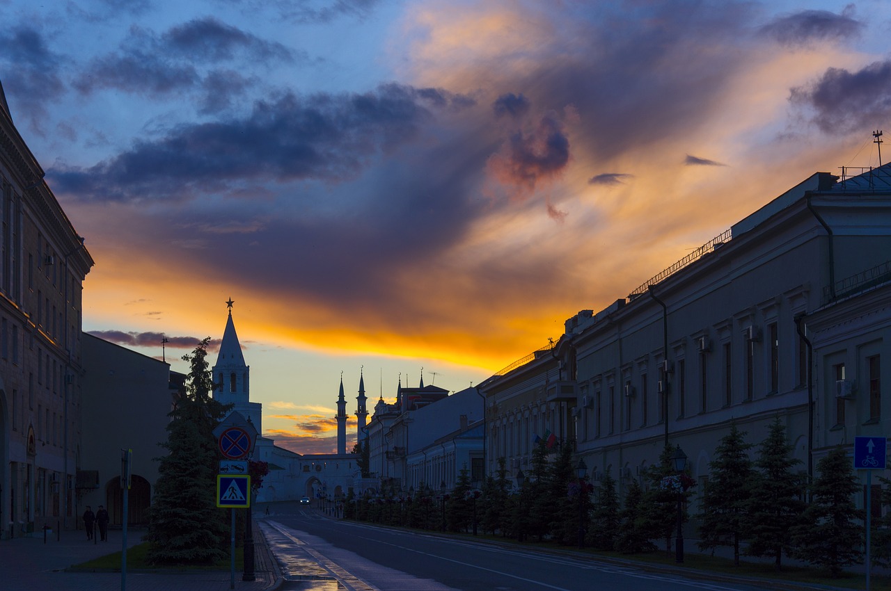 kazan travel sky free photo