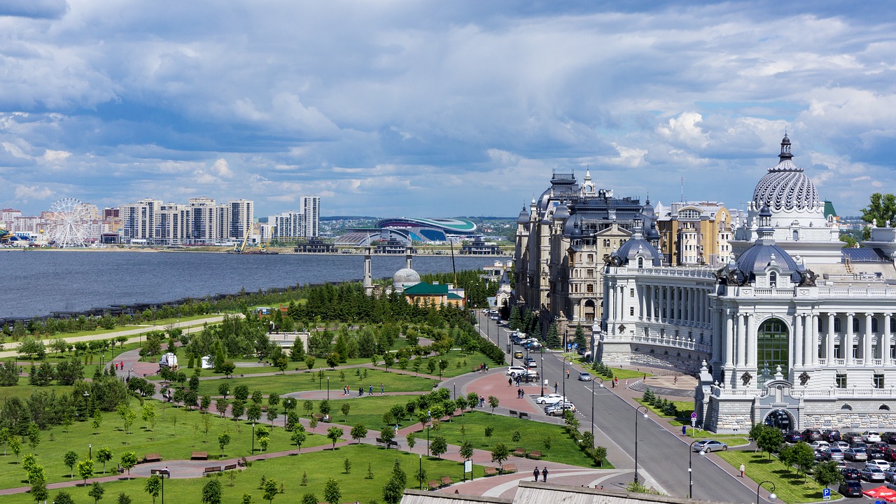 kazan city architecture free photo