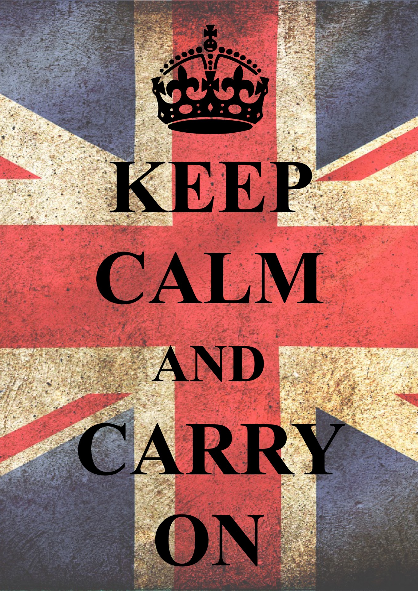 keep calm and carry on make