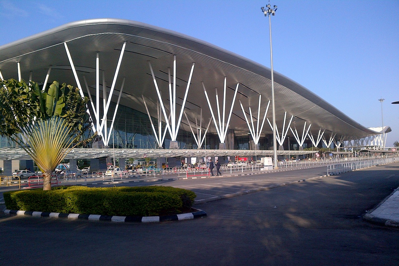 kempegowda international airport bangalore bengaluru free photo