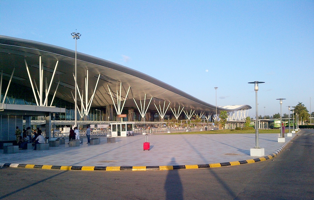 kempegowda international airport bangalore bengaluru free photo