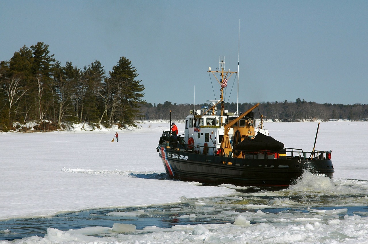 kennebec river maine coast guard free photo