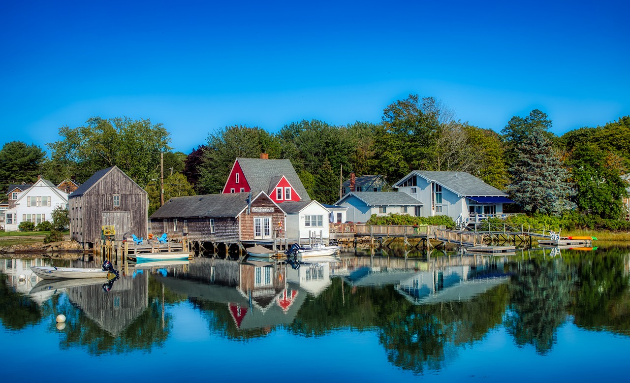 kennebunkport  maine  new england free photo