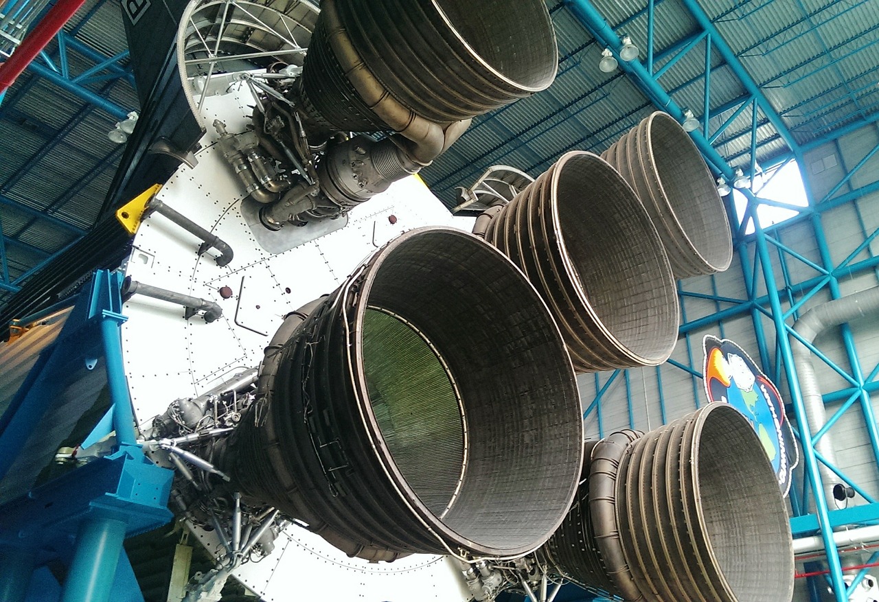 kennedy space center nozzles rocket free photo
