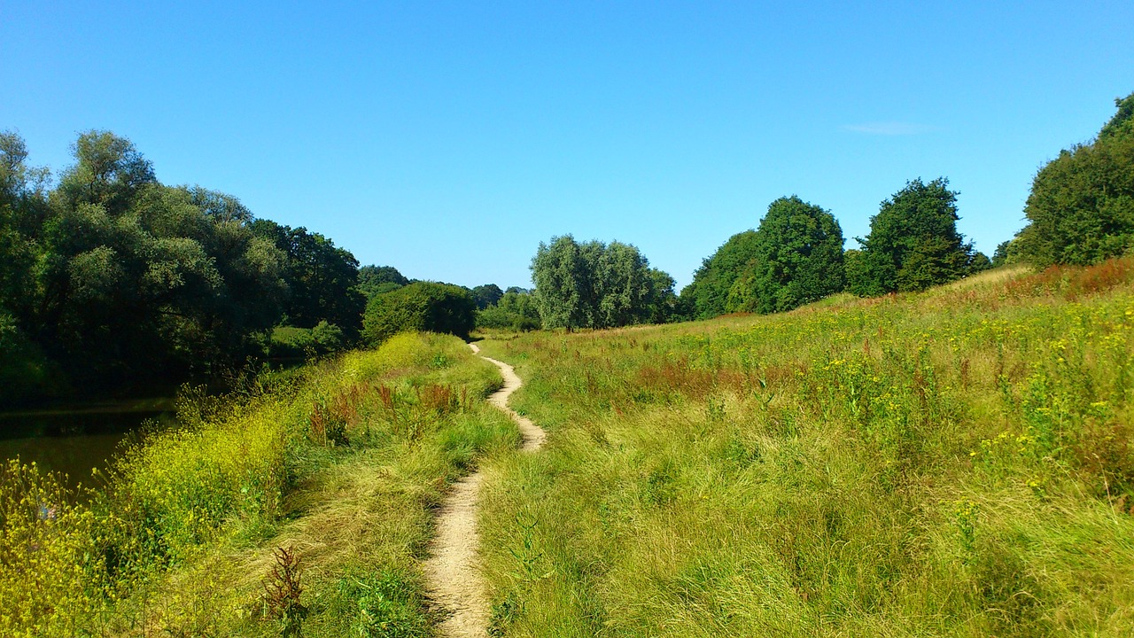 trail kent river free photo