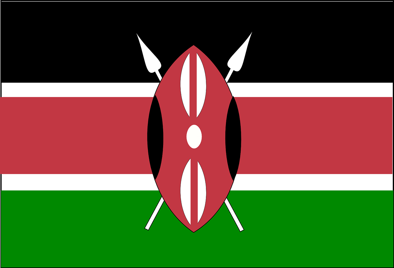 kenya flag national free photo