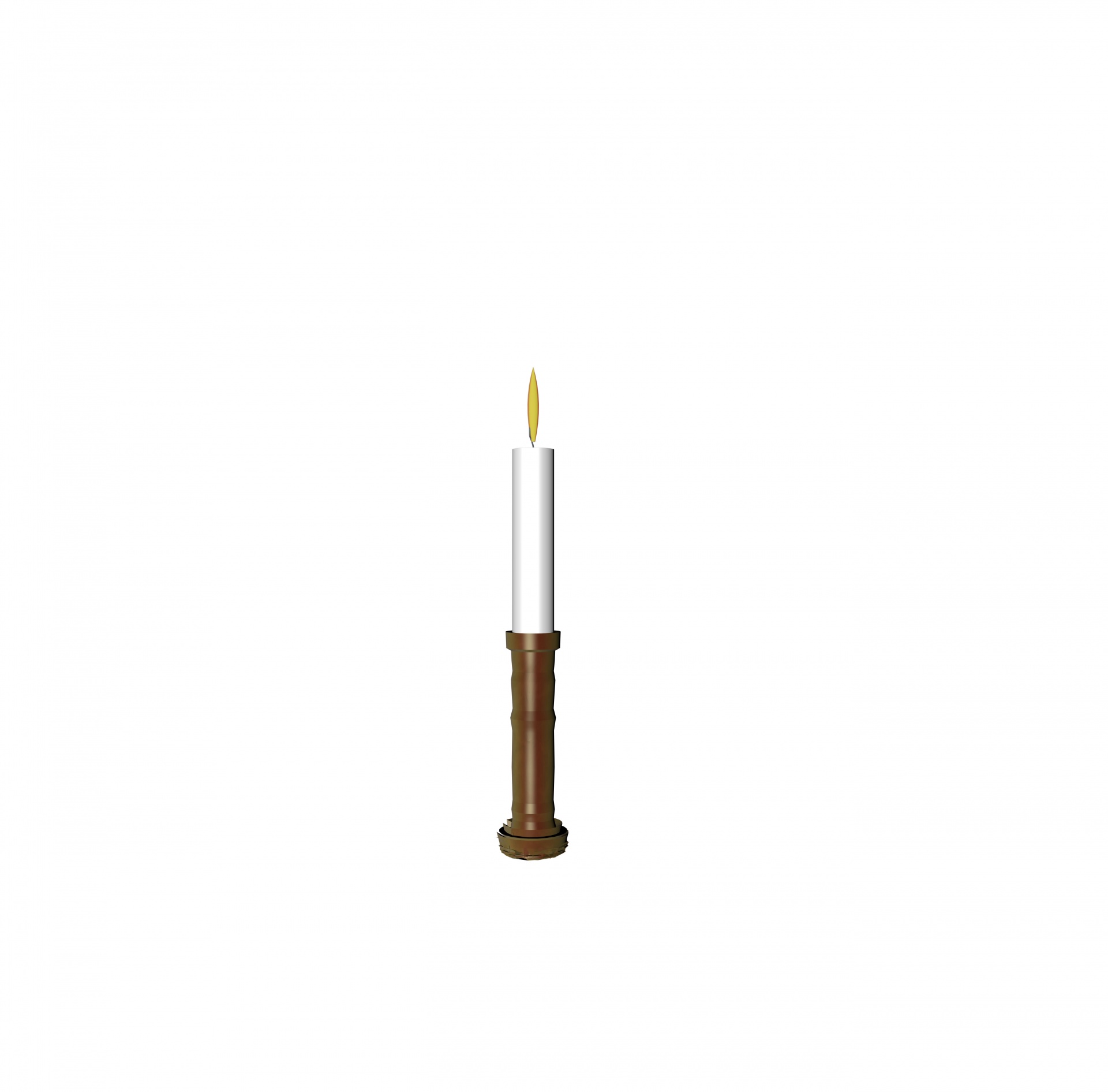 candles isolated white optional free photo