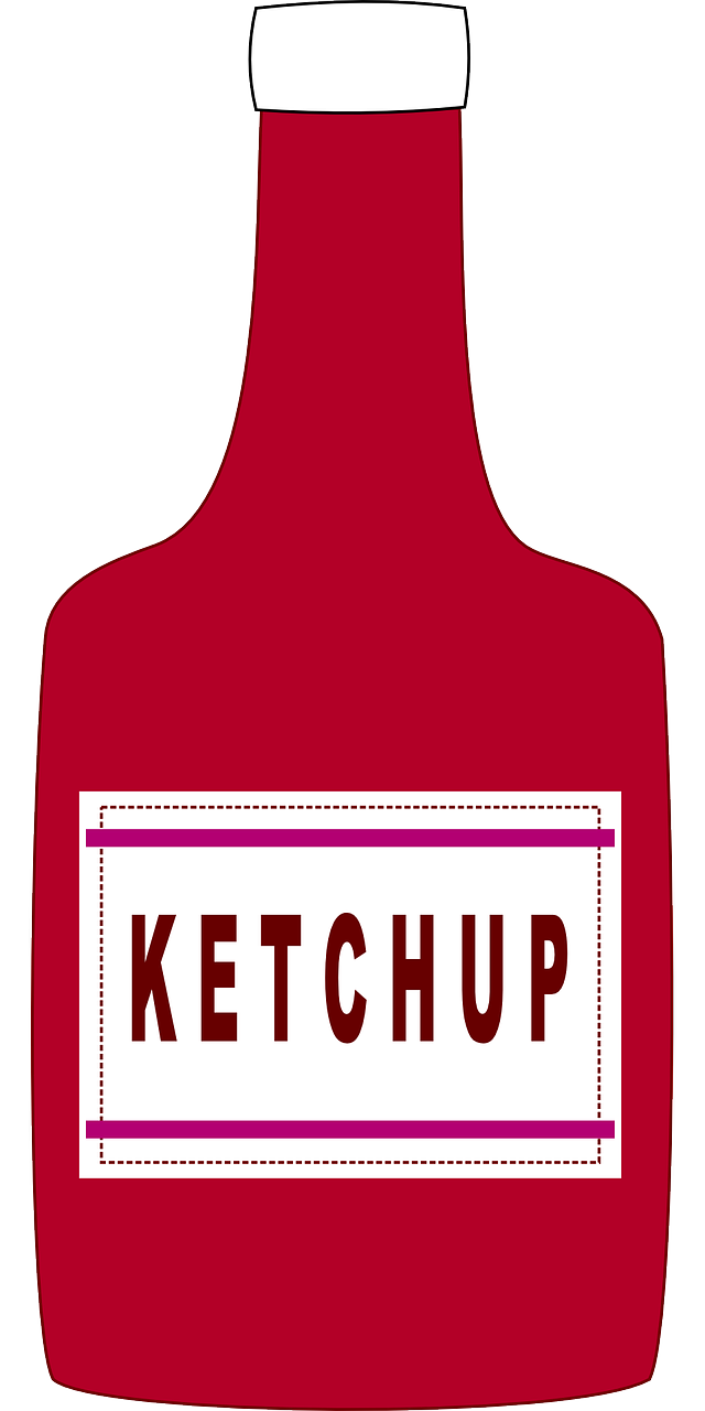 ketchup bottle condiment free photo