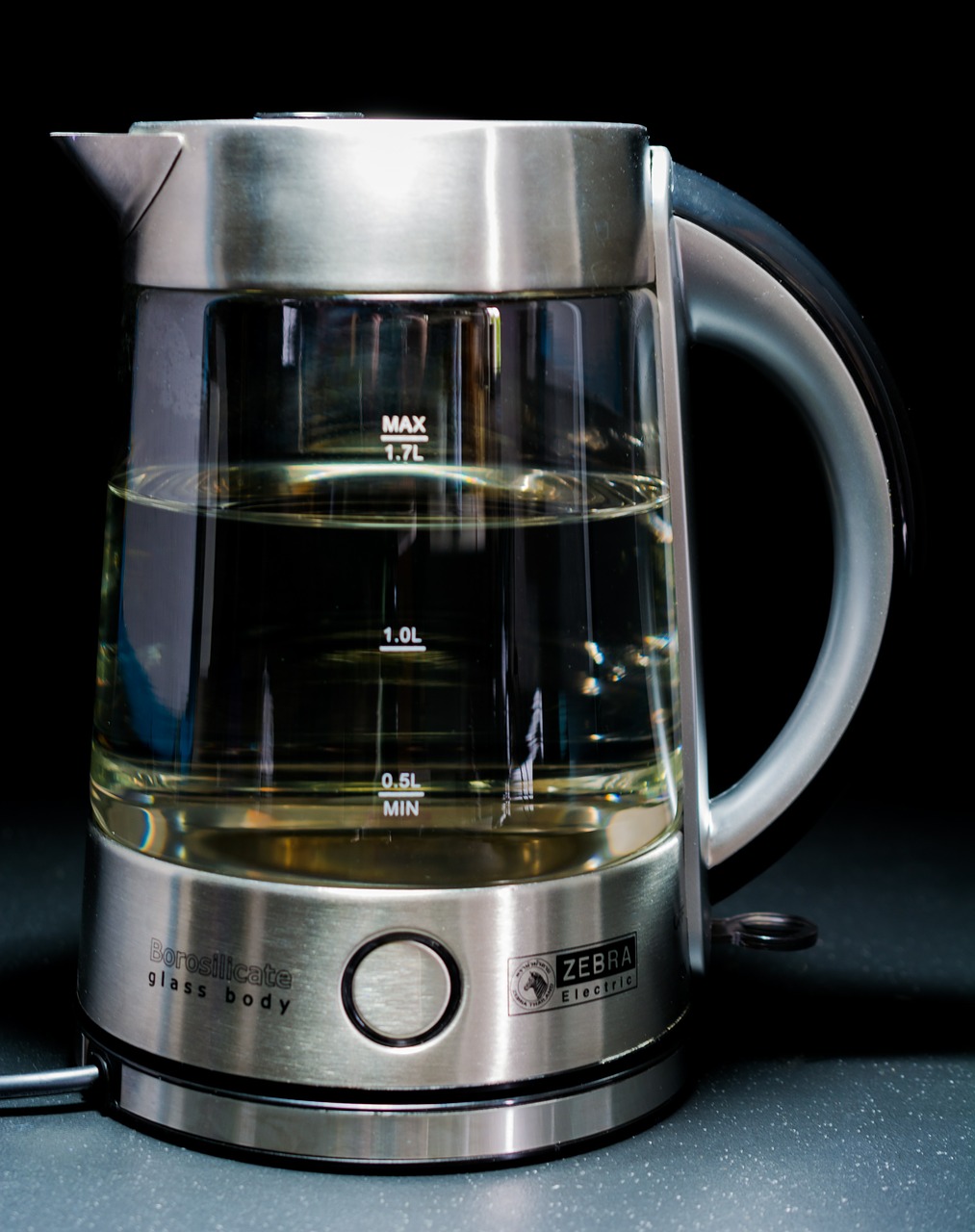 kettle glass body stainless steel free photo