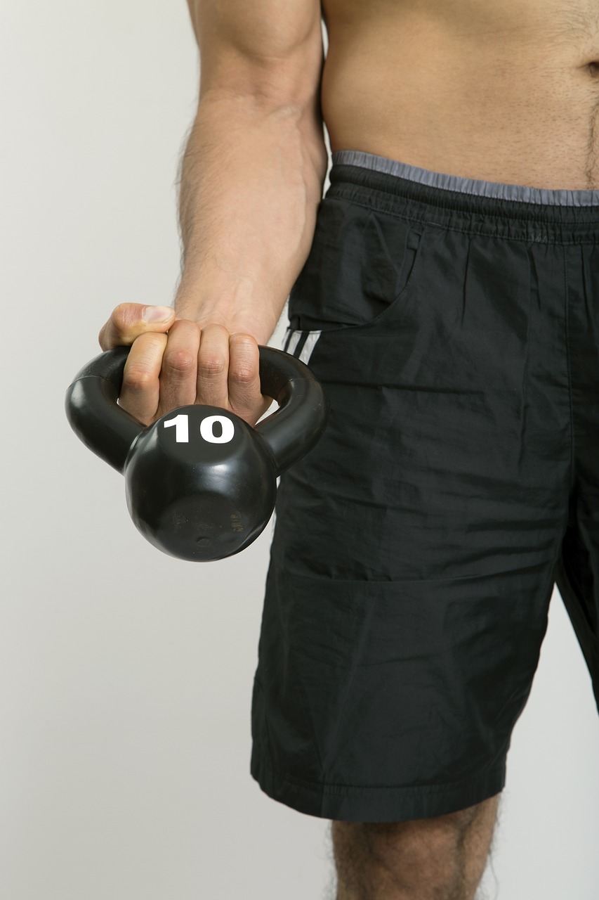 kettlebell arm strong arm free photo