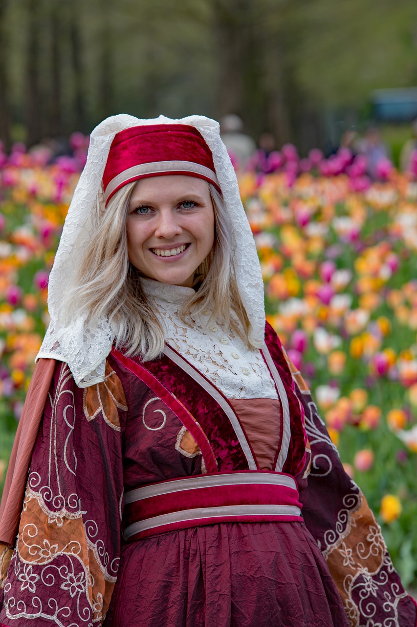 keukenhof  costume  lisse free photo