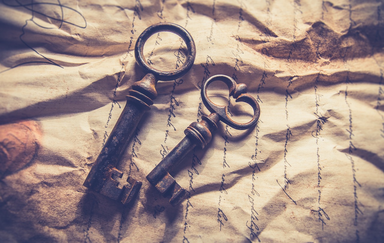 key vintage old free photo