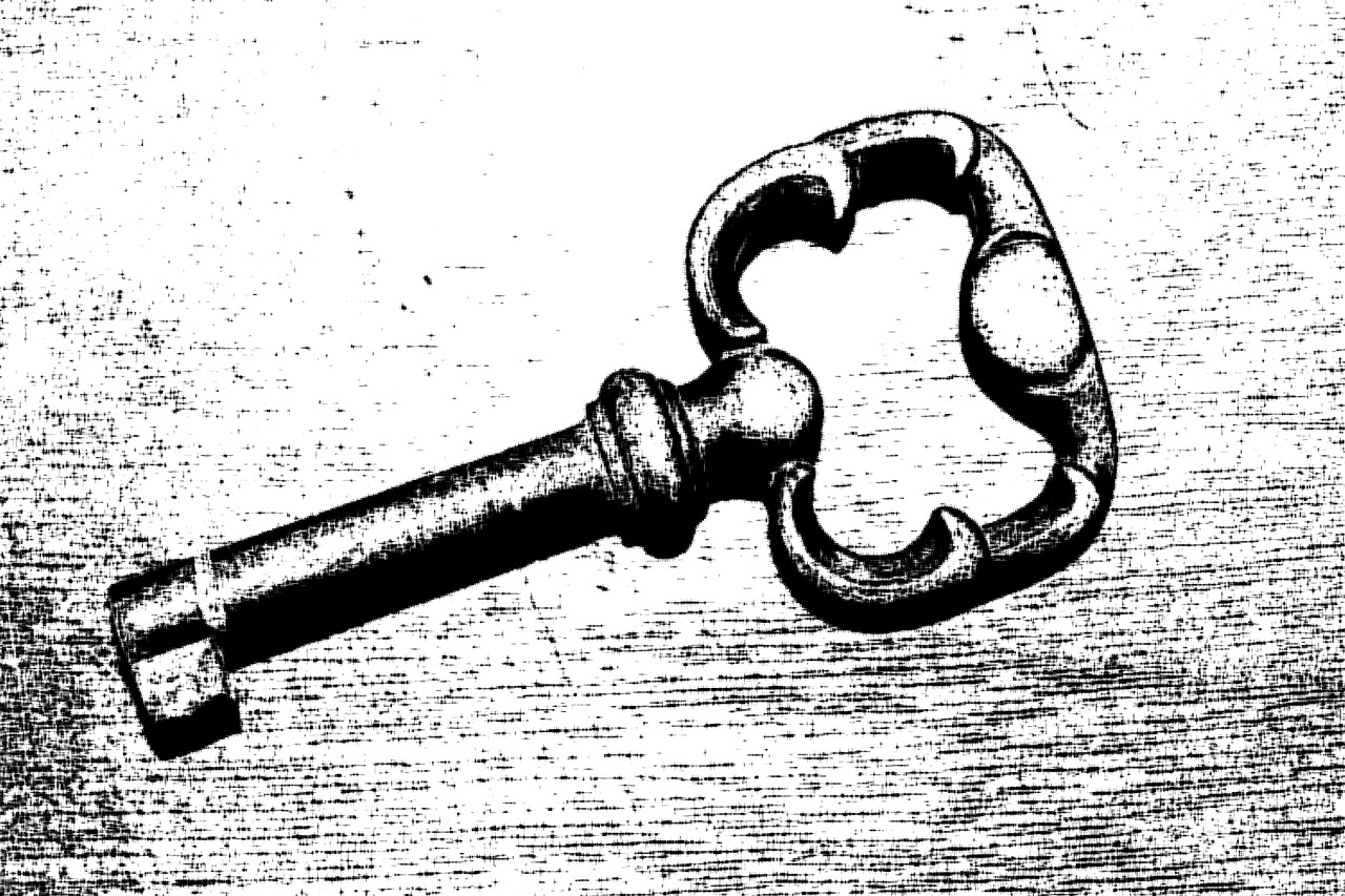 key old black and white free photo