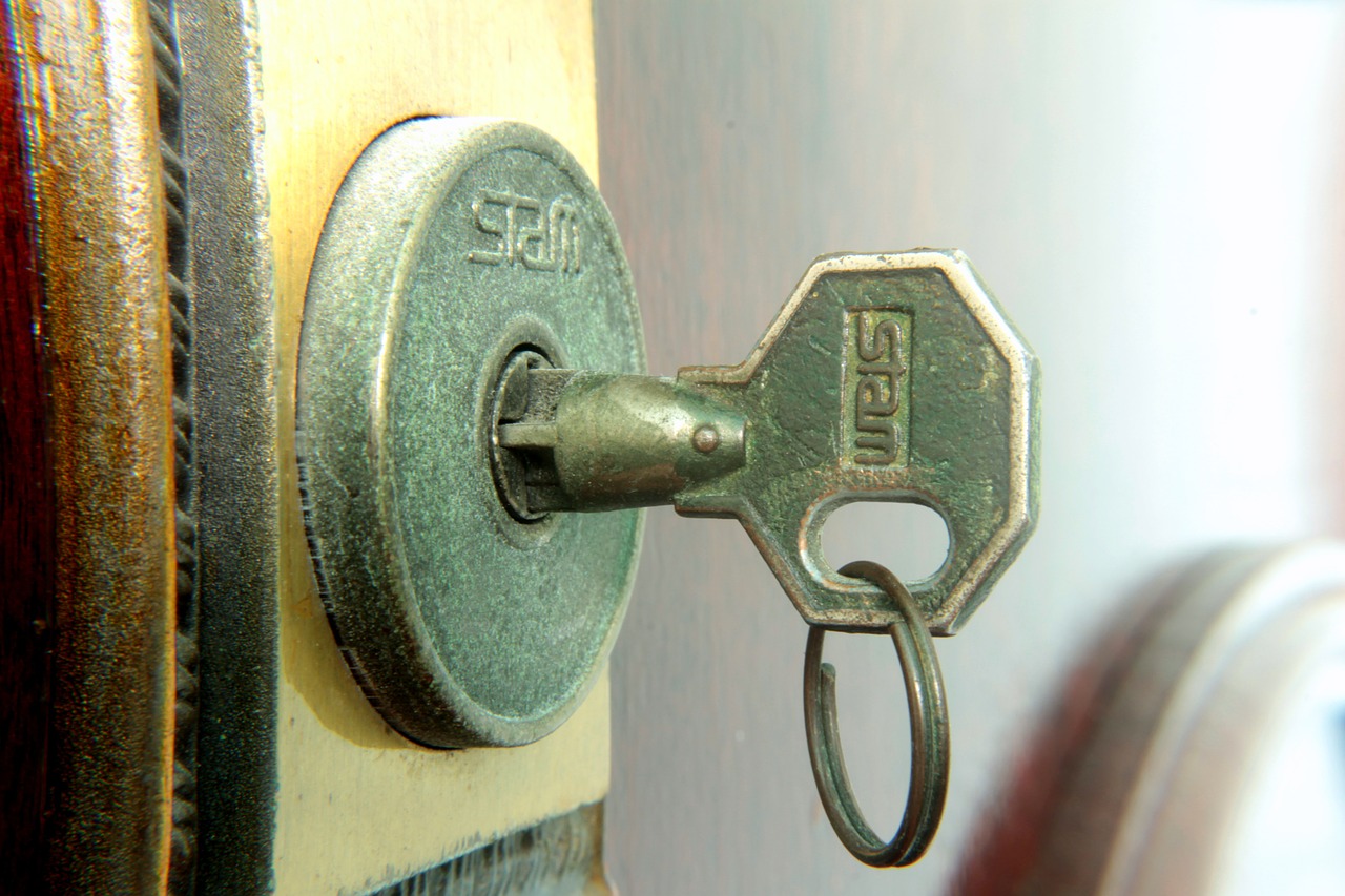 key lock open free photo