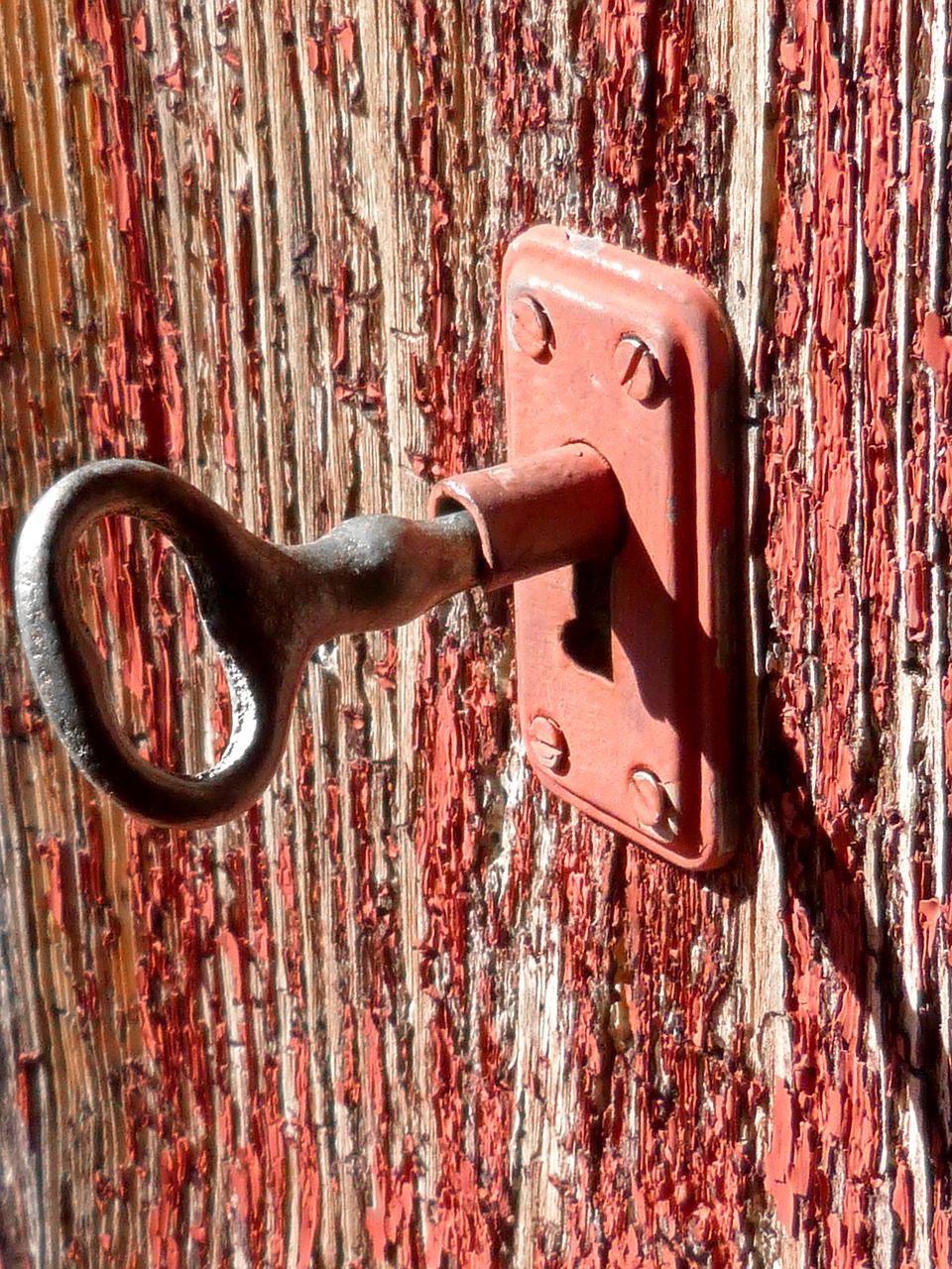 key lock rustic free photo