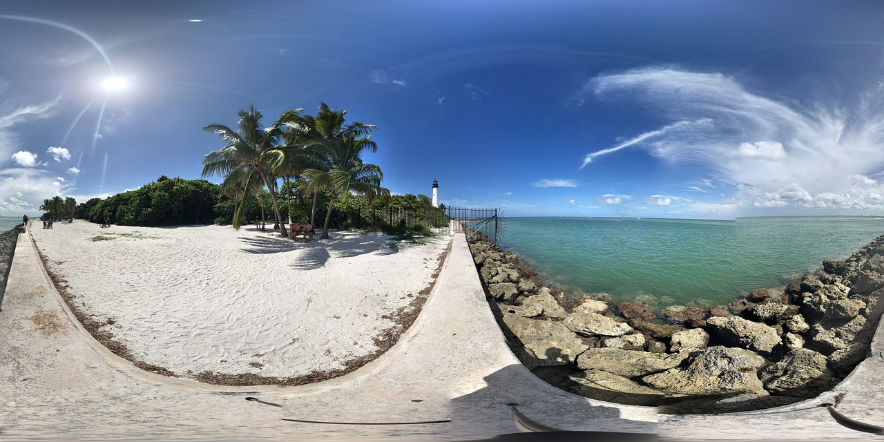 key biscayne beach nature free photo