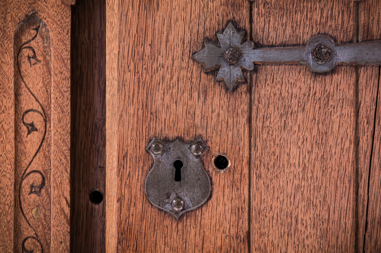 key hole hole door free photo