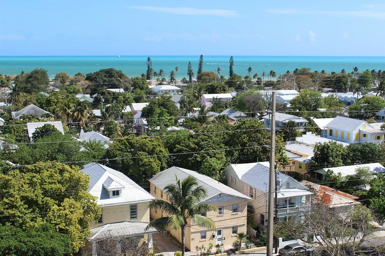 key west view from lighthouse florida free photo