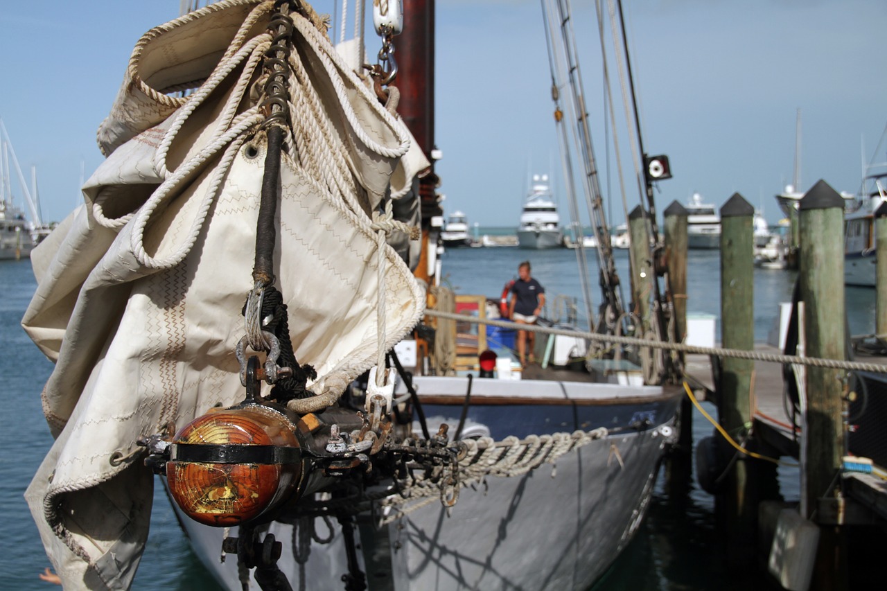 key west  sailing  boat free photo