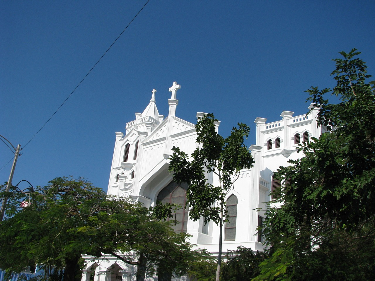 key west church key west architecture free photo