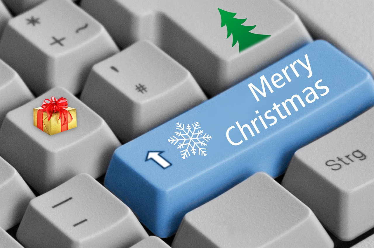 keyboard christmas christmas buttons free photo