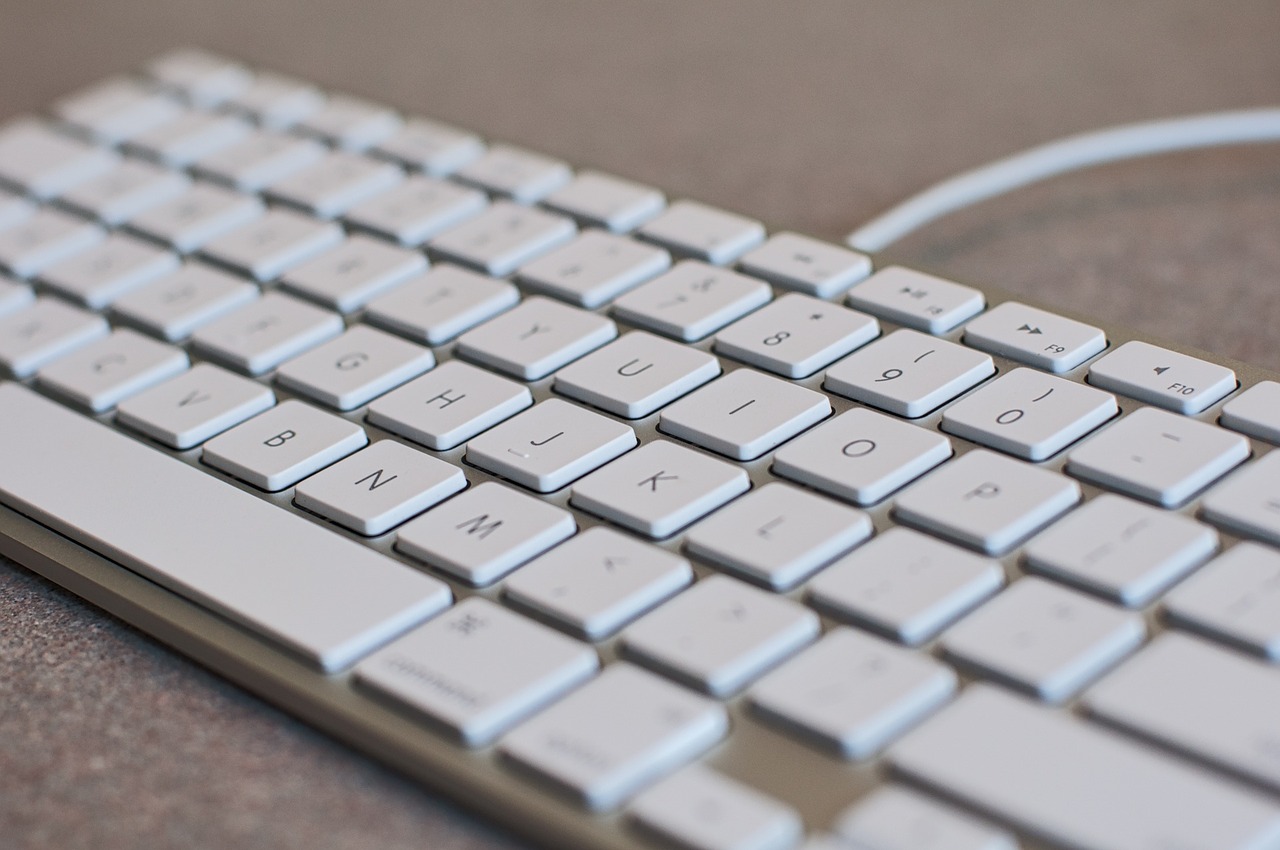 keyboard white computer keyboard free photo