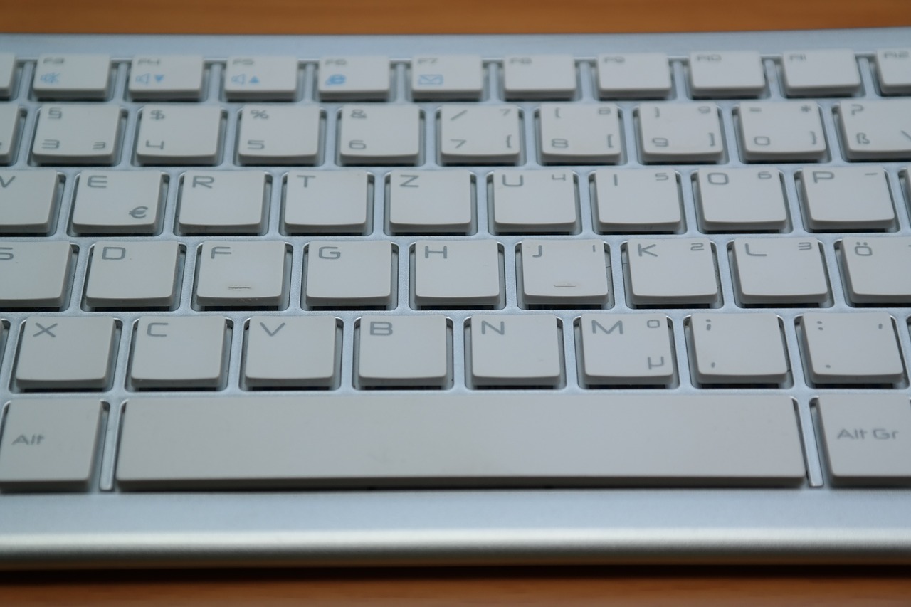 keyboard computer space bar free photo