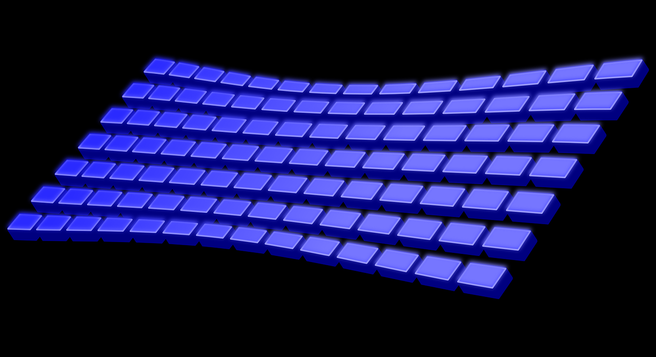 keyboard plain keys free photo