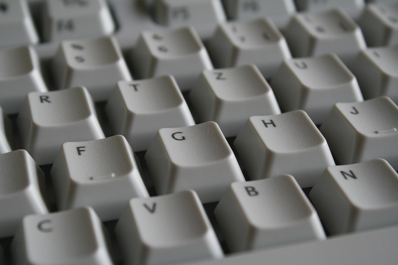 keyboard computer letters free photo