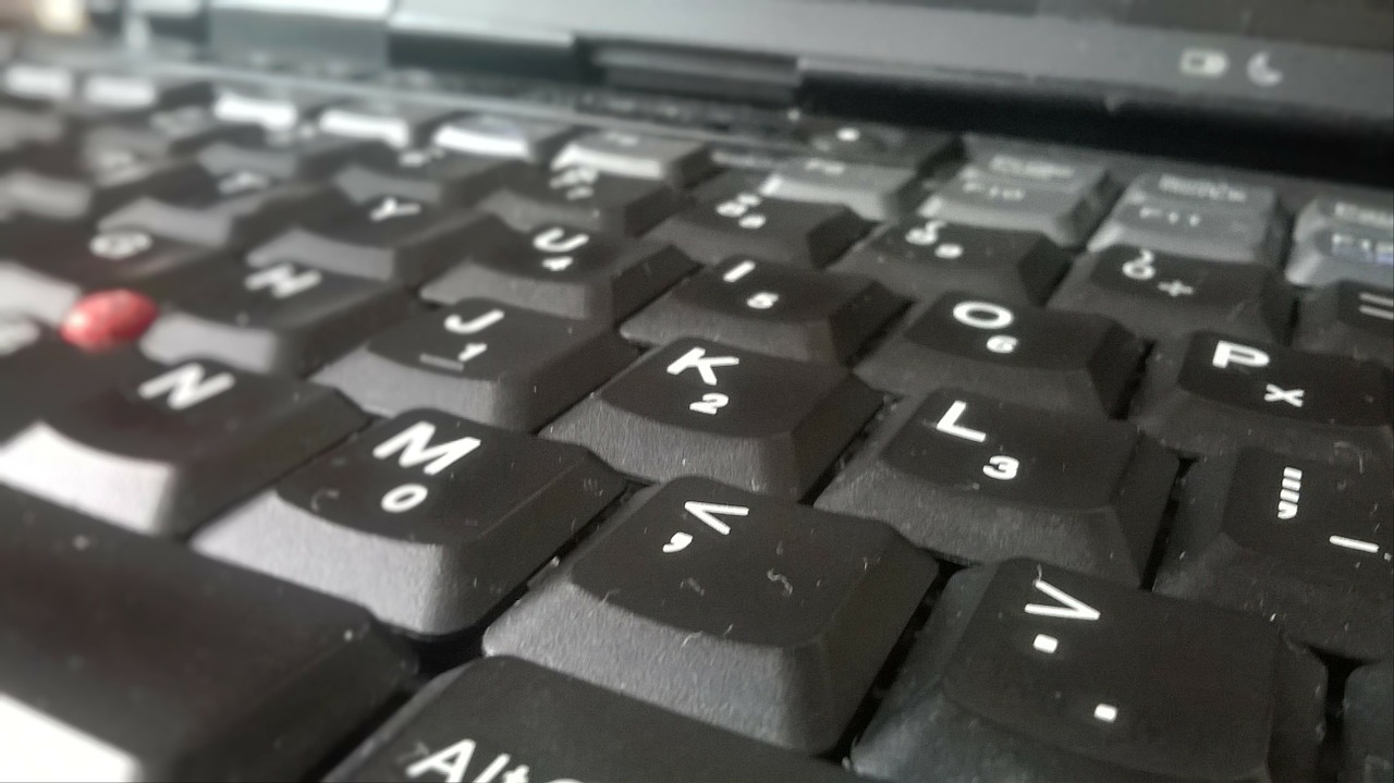 keyboard laptop computer free photo