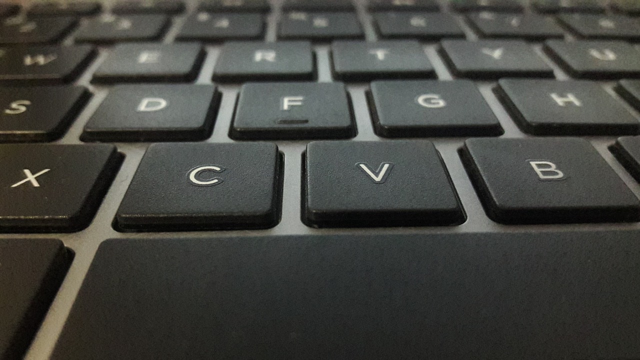 keyboard keys laptop free photo