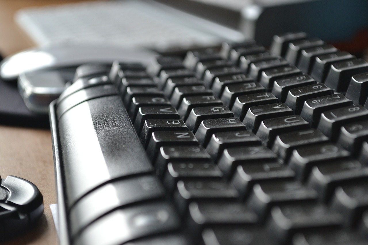 keyboard computer office free photo