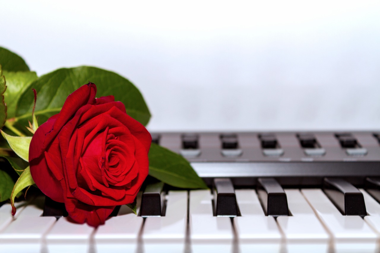 keyboard  love  valentine's day free photo