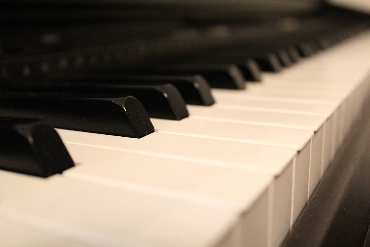 keyboard  piano  keys free photo