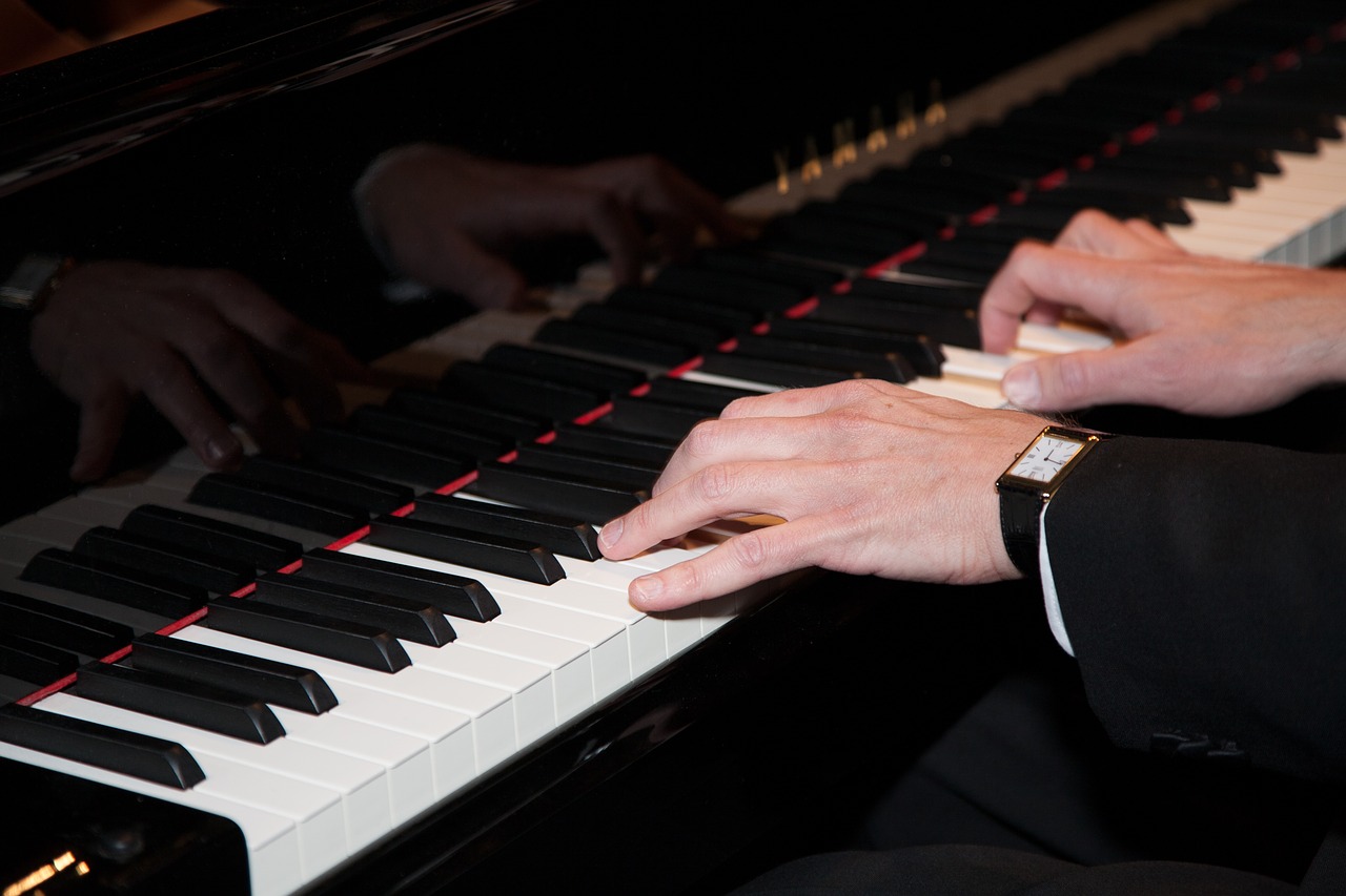 keyboard  piano  hands free photo