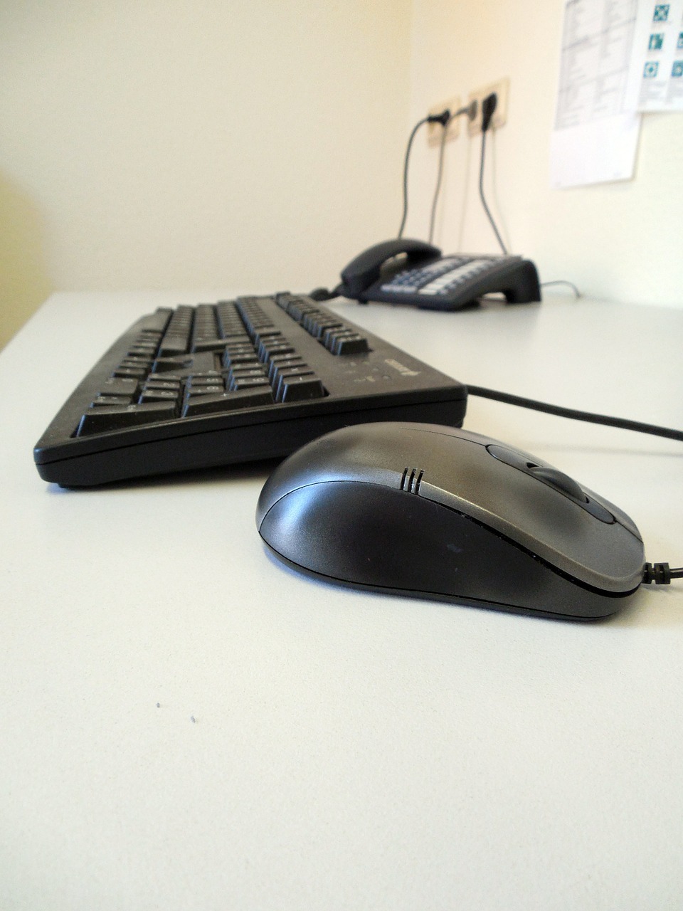 keyboard mouse phone free photo