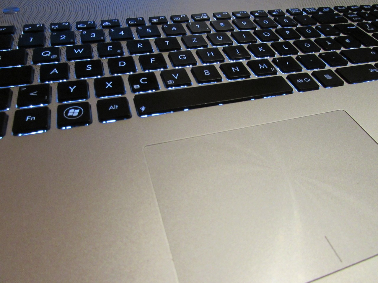 keyboard laptop notebook free photo