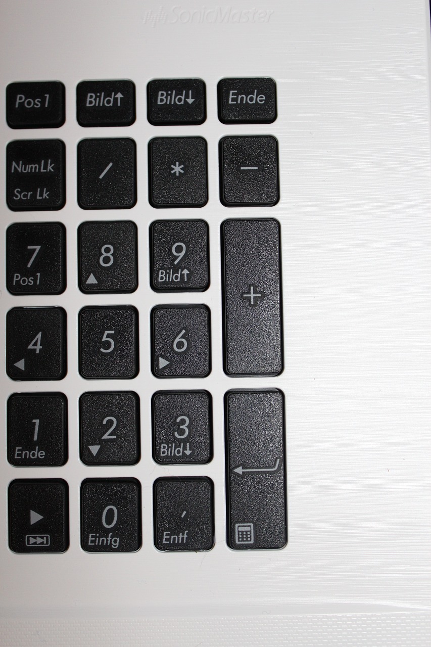 keyboard laptop keys free photo