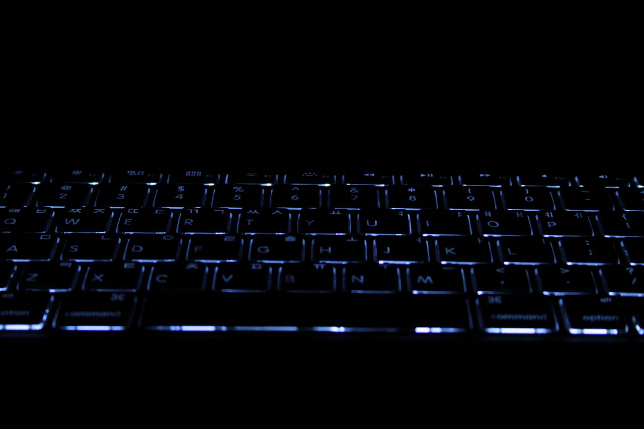 keyboard laptop notebook free photo