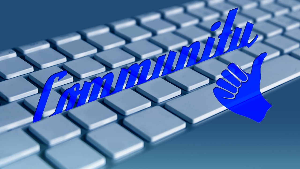keyboard empty community free photo