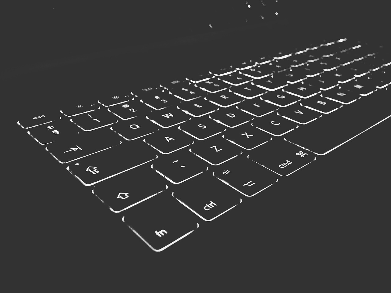keyboard backlight technology free photo