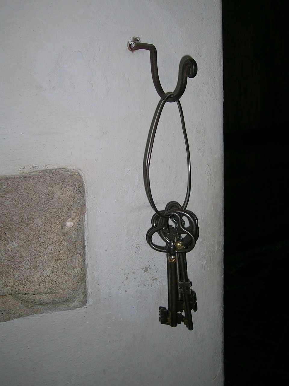 keychain antique lock keys free photo