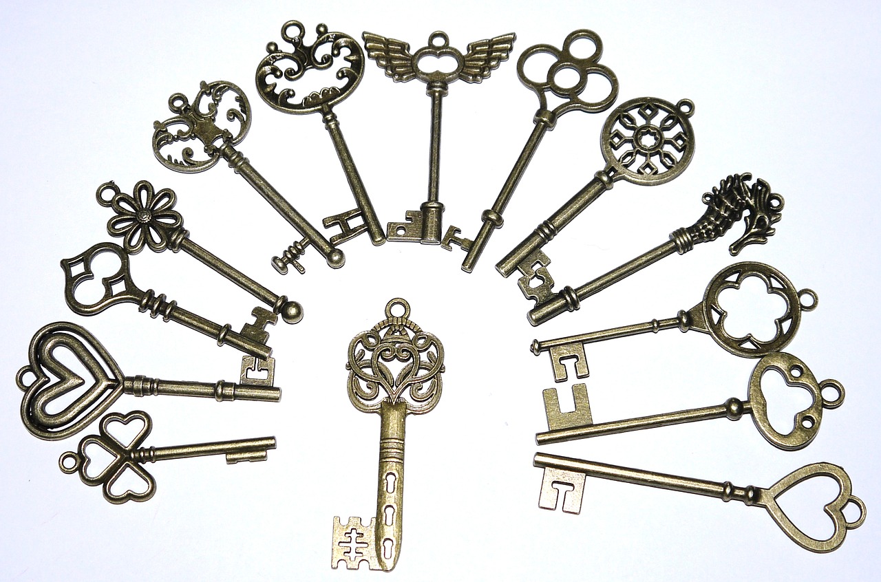 keys vintage many free photo