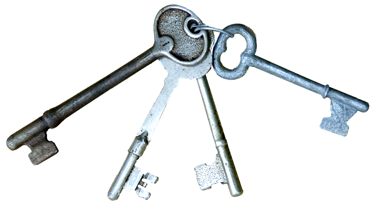 keys cutout lock free photo