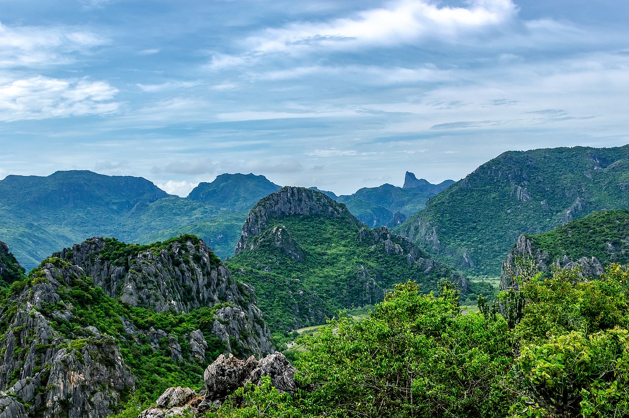 khao dang view point  mountain  mountains free photo