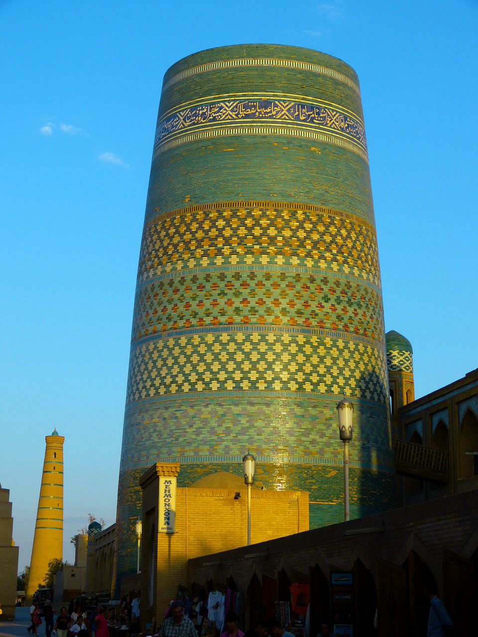 khiva minaret kalta minor free photo