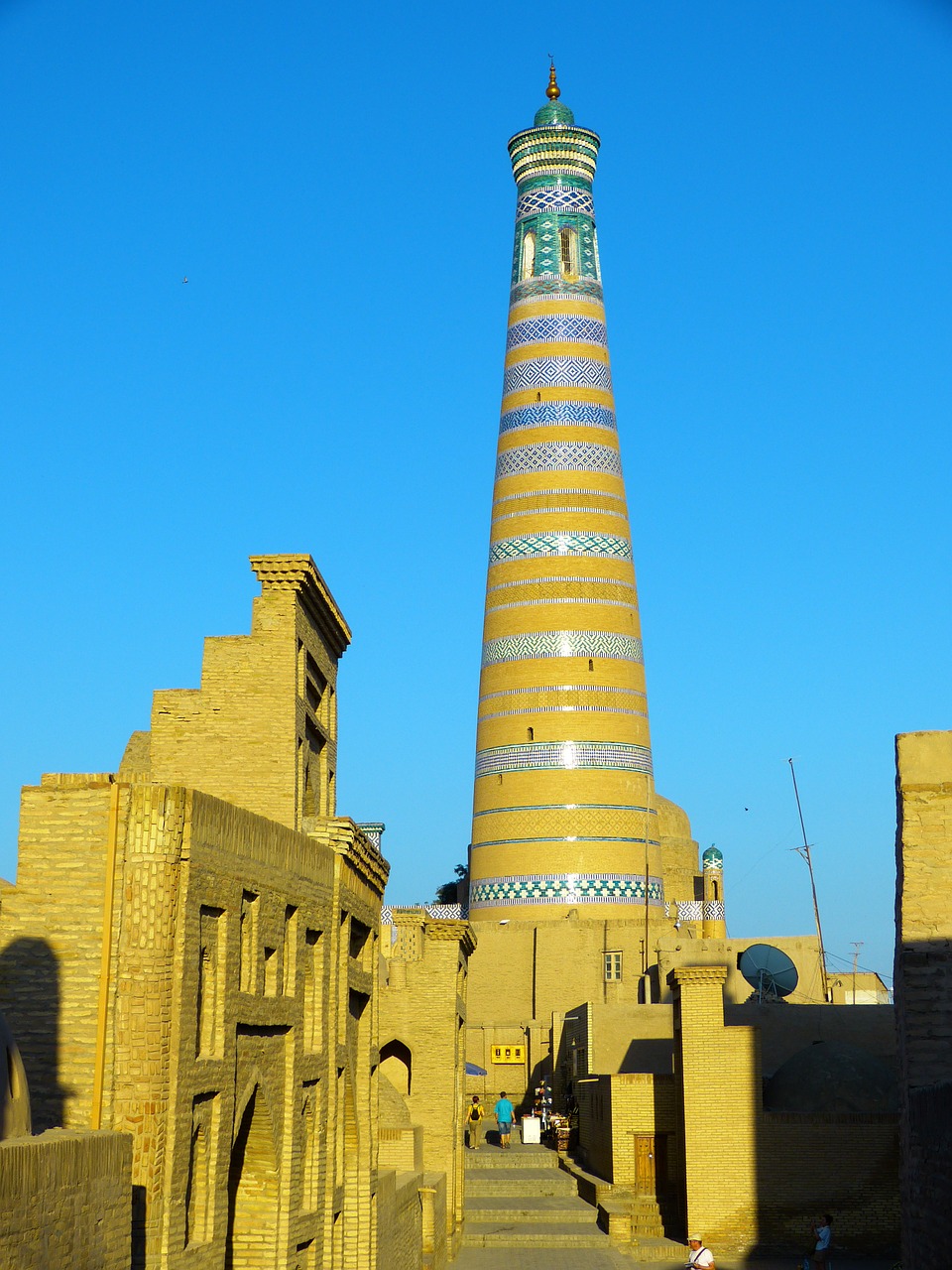 khiva kihva minaret free photo