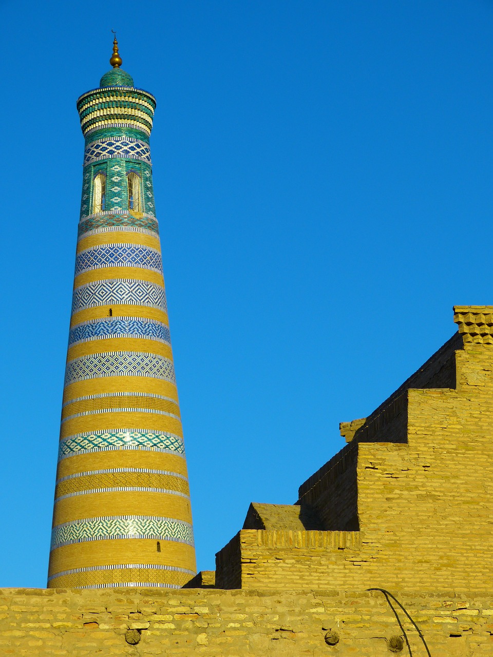 khiva kihva minaret free photo